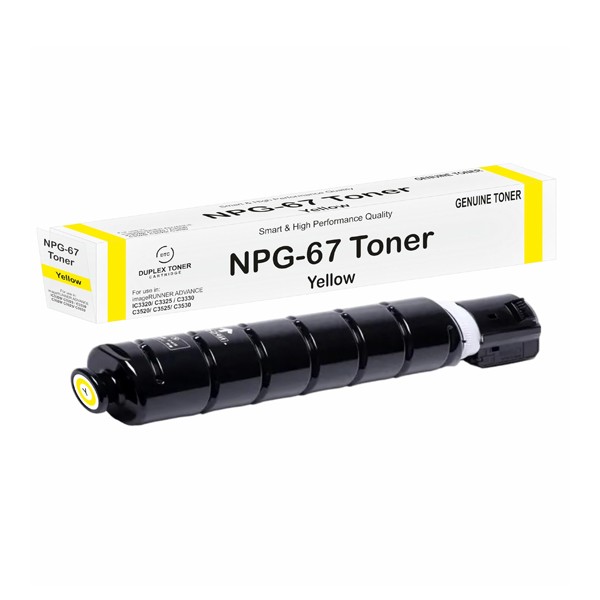 Canon NPG-67 Original Yellow Color Toner Cartridge