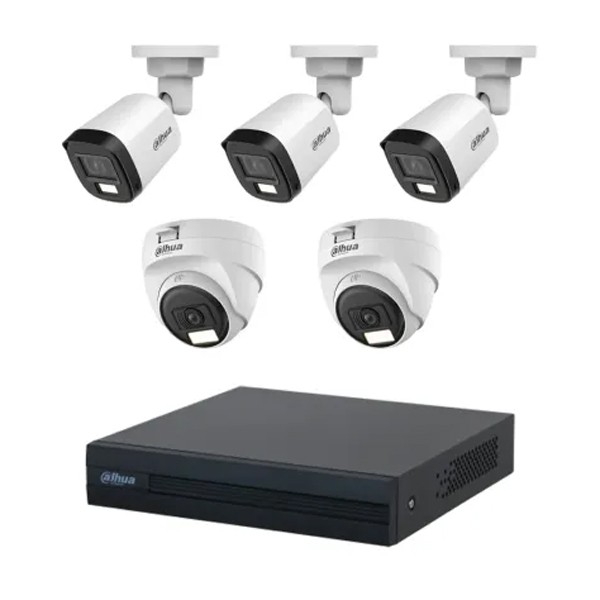 Dahua 5 unit CC Camera Package