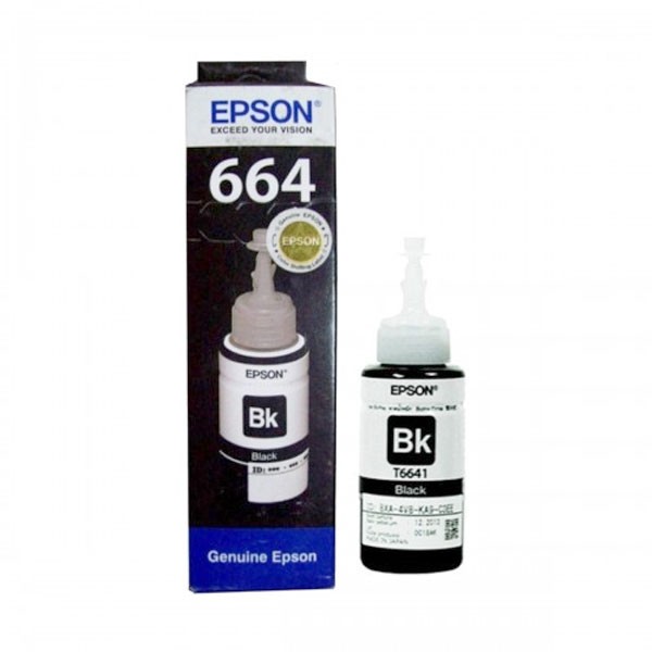 Epson 664 Original 70ml Black Ink Bottle C13T6641