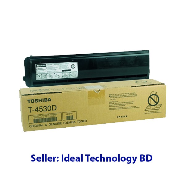 Toshiba T-4530D  Black Laser Copier Toner Cartridge
