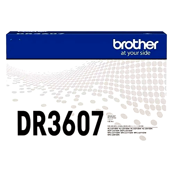 Brother DR-3607 Original Black Drum Unit (Yield 75000 Pages)