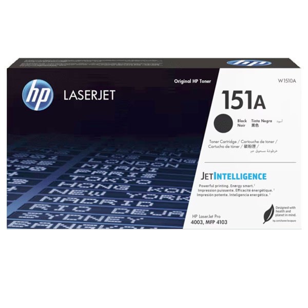 HP 151A Original Black LaserJet Toner Cartridge (W1510A)