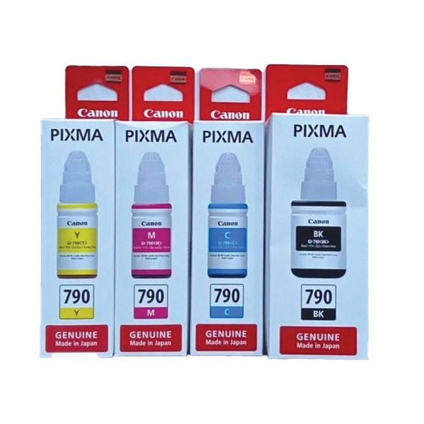 Canon GL-790 CMYK Full Set Original Refill Ink Bottle