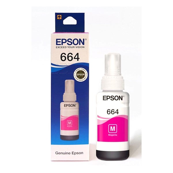 Epson 664 Magenta 70ml Ink Bottle C13T6643