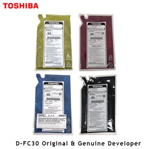 Toshiba Original D-FC30 CMYK Color Developer Ink