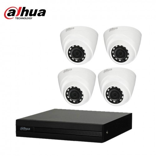 Dahua 4 unit CC Camera Package (1080P Night Vision Security)