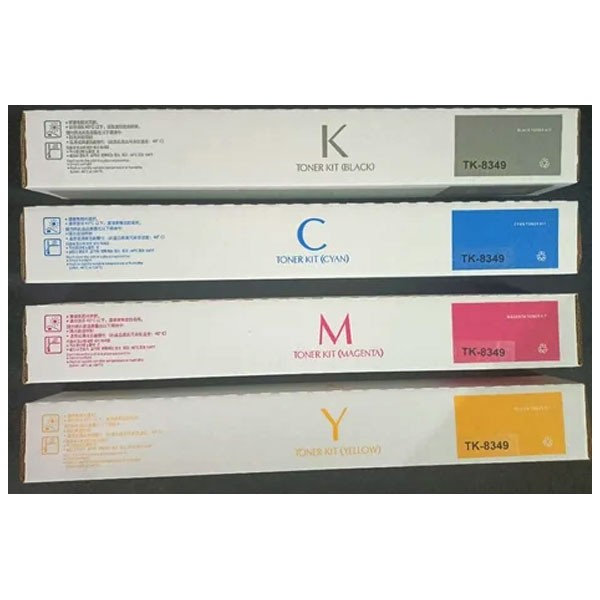 Kyocera TK-8349 CMYK Color Toner  For 3252ci 3253ci