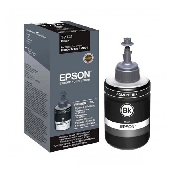 Epson C13T7741 Black Ink Bottle for M100/ M105/ M200/ M205/ L1455