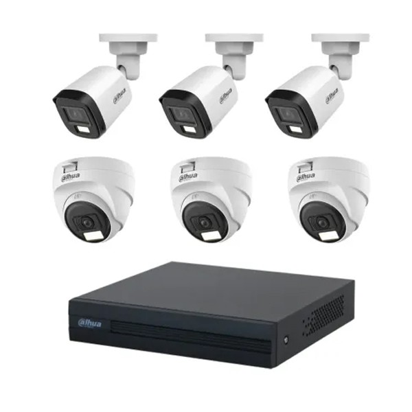 Dahua 6 unit CC Camera Package