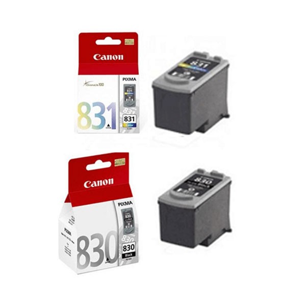 Canon PG-830 & CL-831 Full Set Original Ink Cartridge