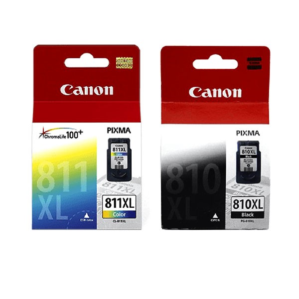 Canon 810XL & 811XL Color Full Set Original Cartridge