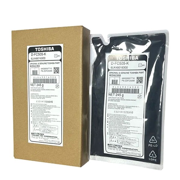 Toshiba D-FC505-K Black Original Developer Ink