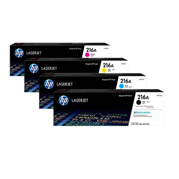 HP 216A Original Color LaserJet CMYK Toner Full Set