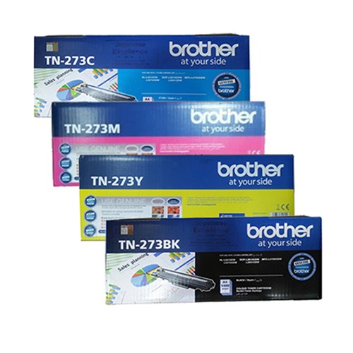 Brother TN-273 CMYK Full Set Toner Cartridge (Black /Cyan / Magenta/Yellow)